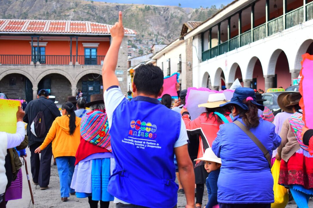 MARCHA POR EL DÍA INTERNACIONAL DE LOS DERECHOS HUMANOS - ANFASEP